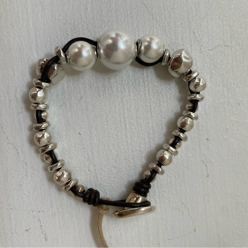 UNO de 50 pearl bracelet
